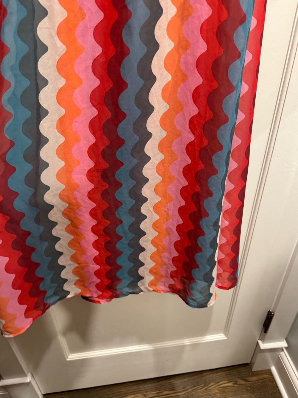 Beach Riot Shiloh Swim Cover Up Sheer Maxi Dress Rainbow Pool Vacation Resort - Picture 12 of 13